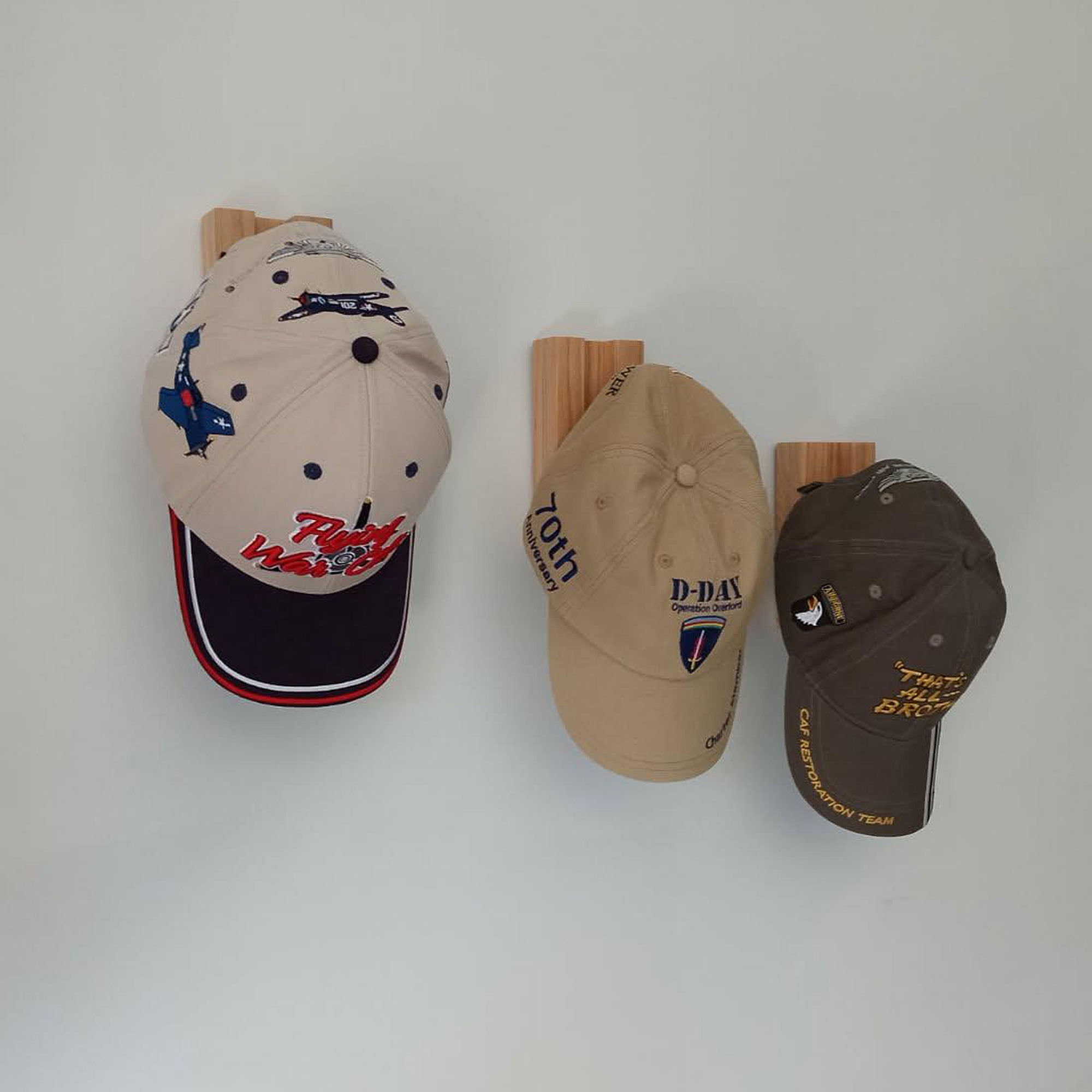 Retractable Wooden Ninja Hangers | Foldable Wall-Mounted Hooks