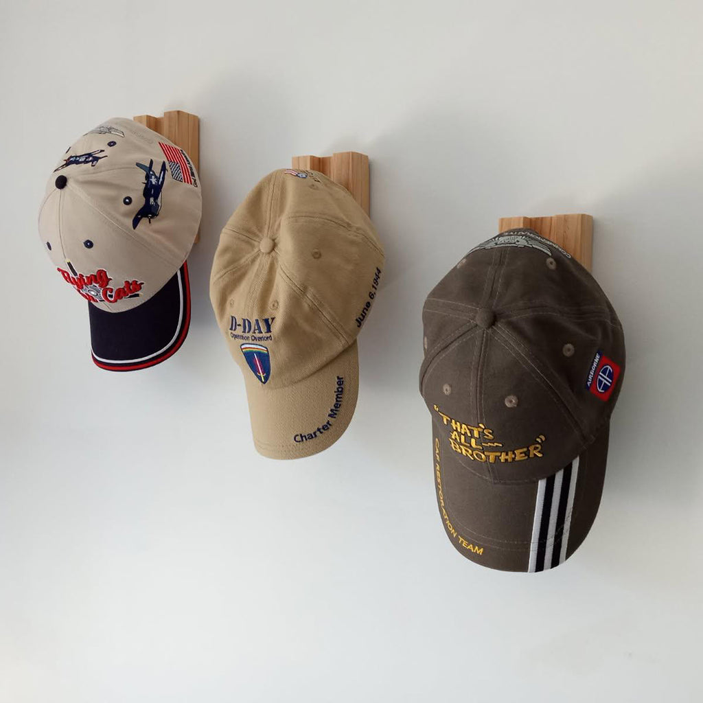 Retractable Wooden Ninja Hangers | Foldable Wall-Mounted Hooks
