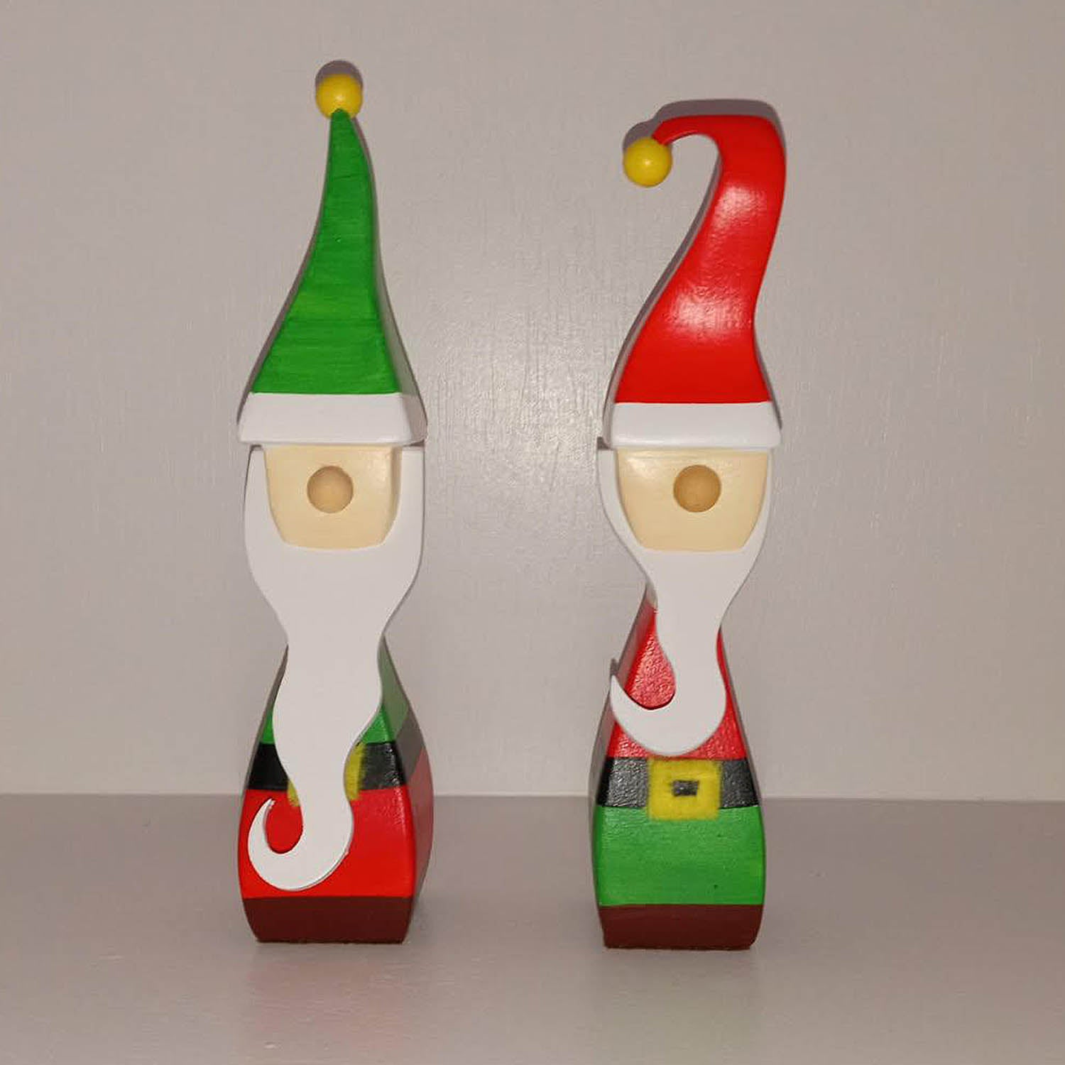 Handcrafted Christmas figurine Elves – Rustic Holiday Décor